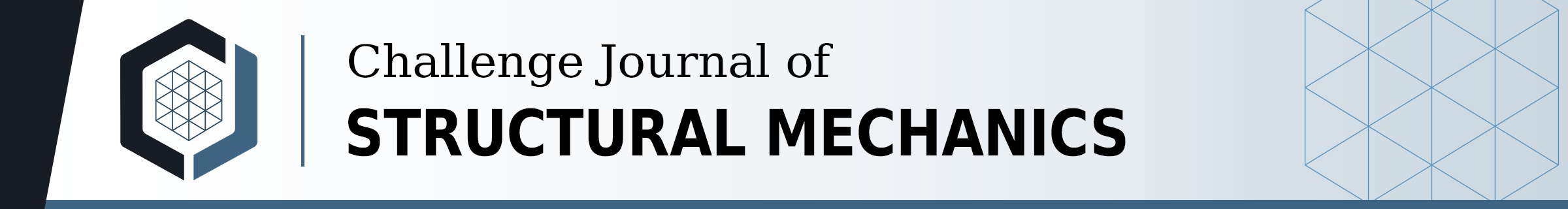 Challenge Journal of Structural Mechanics