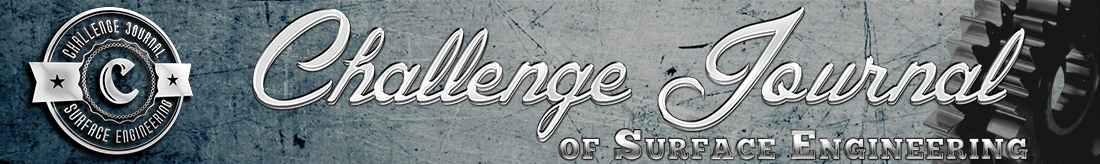 Challenge Journal of Surface Engineering
